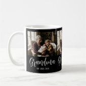 Oma Established Script Black 3 Foto Kaffeetasse (Links)