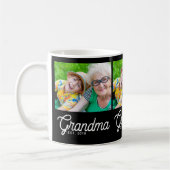 Oma Established Script Black 3 Foto Kaffeetasse (Links)