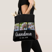 Oma Established Script Black 3 Foto Tote Bag Tasche (Von Nahem)