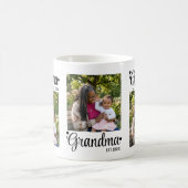 Oma Established Script Mimi Foto Geschenk Kaffeetasse (Mittel)