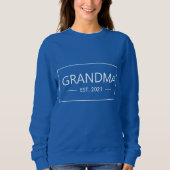 Oma Establishment Date Sweatshirt (Vorderseite)