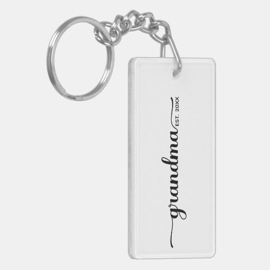 Oma etabliert schlüsselanhänger (Vorderseite links)