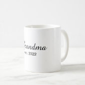 Oma etablierte Tasse (VorderseiteRechts)