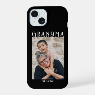 Oma etabliertes Fotogeschenk iPhone 15 Hülle