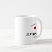 Oma etabliertes neues Oma-Geschenk Kaffeetasse (VorderseiteRechts)