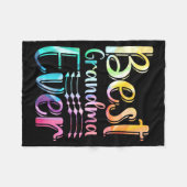 Oma Ever Geschenk Grafik Kunst Text Zitat Design Fleecedecke (Vorderseite (Horizontal))