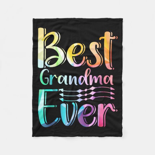 Oma Ever Geschenk Grafik Kunst Text Zitat Design Fleecedecke (Vorderseite)