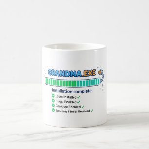 Oma.exe Lustiges Oma-Geschenk Kaffeetasse