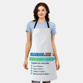 Oma.exe Lustiges Oma-Geschenk Schürze (Getragen)