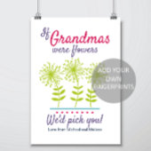 Oma Fingerprint DIY Activity Template Poster