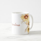 Oma Floral Botanical Kaffeetasse (VorderseiteRechts)