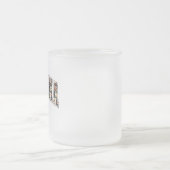 Oma Floral Mattierte Tasse (Mittel)