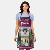 Oma Foto Collage Beste Segnungen Schürze (Getragen)