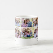 Oma-Foto-Collage Kaffeetasse (Mittel)