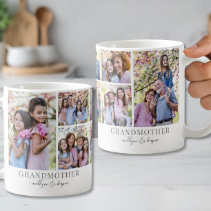 Oma-Foto-Collage Kaffeetasse
