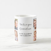 Oma-Foto-Collage Kaffeetasse (Mittel)