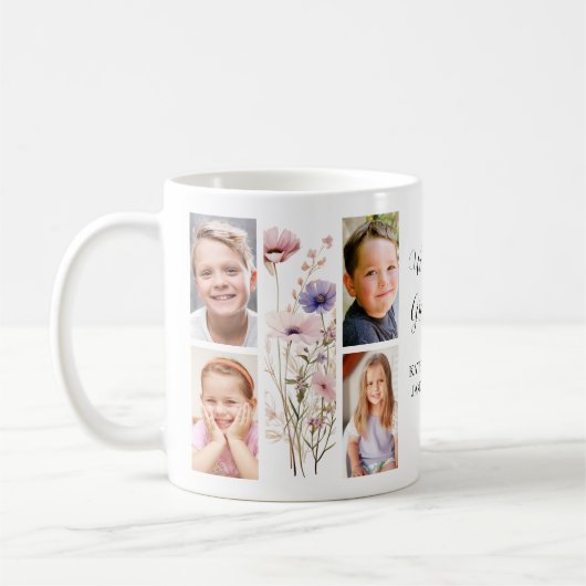 Oma-Foto-Collage Kaffeetasse (Links)