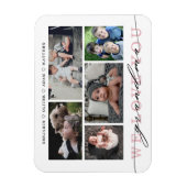 Oma Foto Collage Keepake Magnet (Vertikal)