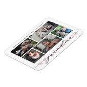 Oma Foto Collage Keepake Magnet (Linke Seite)