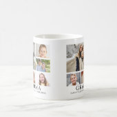 Oma Foto Collage Personalisiert Kaffeetasse (Mittel)