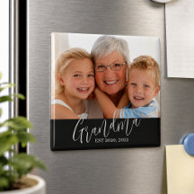 Oma-Foto Etabliert Neues Oma-Geschenk 