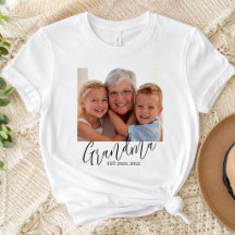 Oma-Foto etabliertes neues Oma-Geschenk 