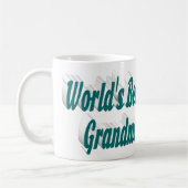 Oma Foto Green Typografie Kaffeetasse (Links)