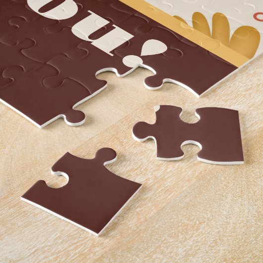 Oma Foto Hübsch Spring Daisy Blume Custom Puzzle (Seite)