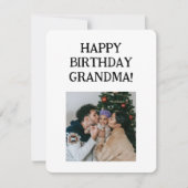 Oma Foto Personalisierter Geburtstag (Vorderseite)
