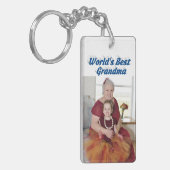 Oma Foto Schlüsselanhänger (Vorderseite links)