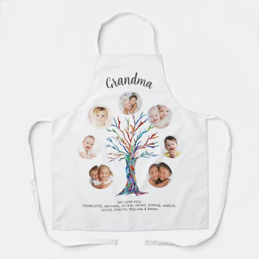 Oma Foto Schürze (Vorderseite)