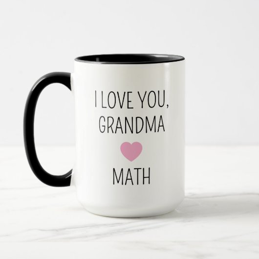 Oma Foto Tasse zum ersten Mal, Neues Oma Geschenk (Links)