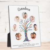 Oma-FotoCollage Fotoplatte