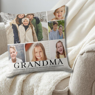 Oma-FotoCollage Kissen