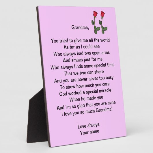 Oma - fotoplatte (Seite)