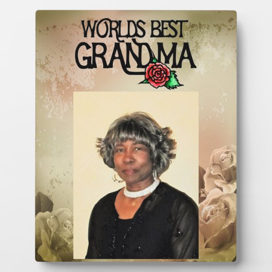 Oma Fotoplatte (Vorderseite)