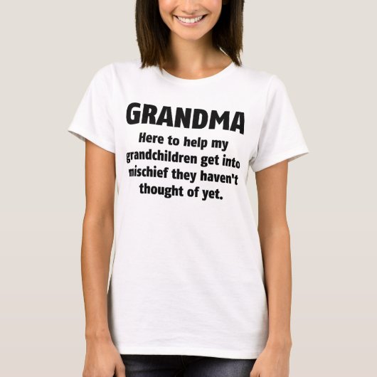 Oma Funny T - Shirt (Vorderseite)