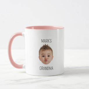 Oma Geburtstag, Baby Gesicht Daddy Geschenk, Benut Tasse