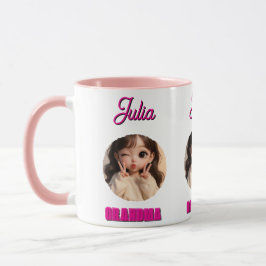Oma Geburtstag, Babygesicht Daddy-Geschenk, Benutz Tasse
