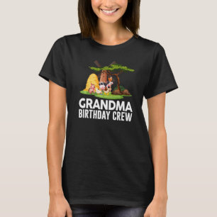 Oma Geburtstags-Crew Bauernhof-Tier Geburtstagsfei T-Shirt
