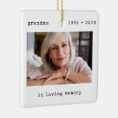 Oma-Gedenkstätte für das Foto der Erinnerung Keramikornament (Rechts)