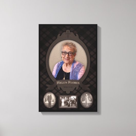 Oma-Gedenkstätte Leinwand (Vorderseite)