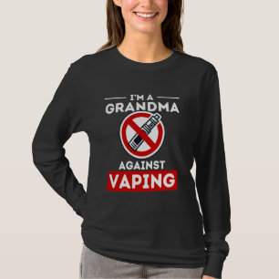 Oma gegen Vaping Funny Anti Vape rauchfrei T-Shirt