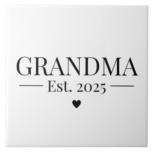 Oma gegründet 2025 fliese (Vorderseite)