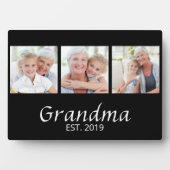 Oma gegründet 3 Foto Fotoplatte (Vorderseite)