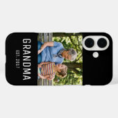 Oma gegründet Foto Case-Mate iPhone Hülle (Rückseite (Horizontal))