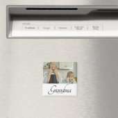 Oma Gegründet Foto-Geschenk Magnet (In Situ (Geschirrspüler))