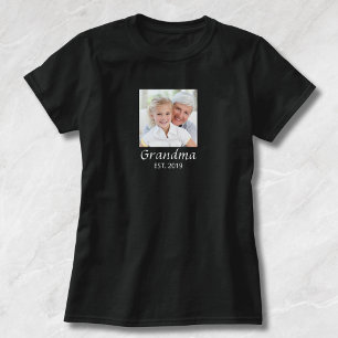 Oma gegründet Foto T-Shirt