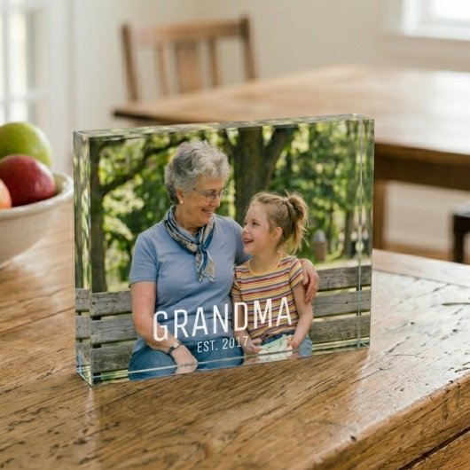 Oma gegründet fotoblock