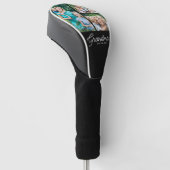 Oma gegründet Script 3 Foto Golf Headcover (angewinkelt)